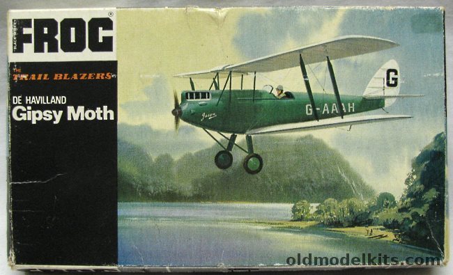 Frog 1/72 DH-60G Gipsy Moth Trail Blazers - with Amy Johnson Figure, F169 plastic model kit